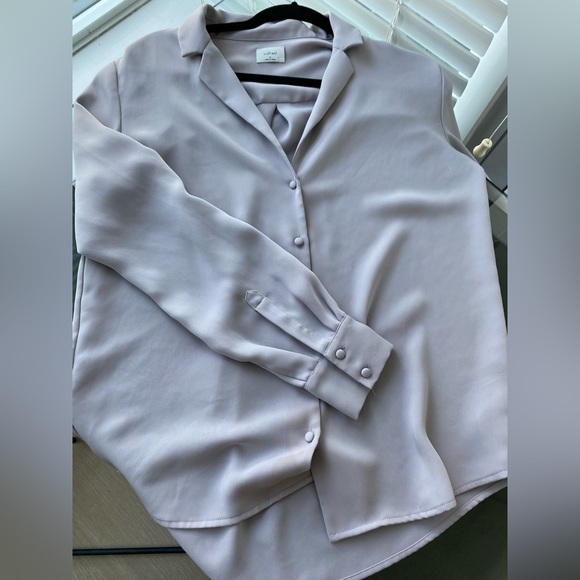 Aritzia Wilfred Tulum Button Up Blouse - Picture 2 of 5